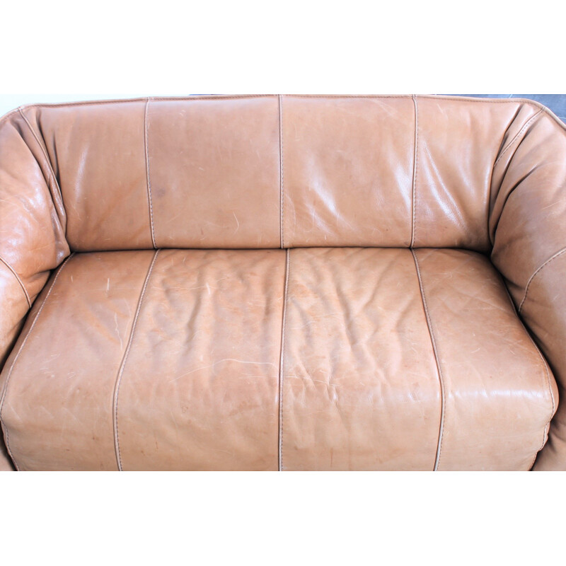 Vintage leather sofa Andes by Gerard van den Berg for Montis