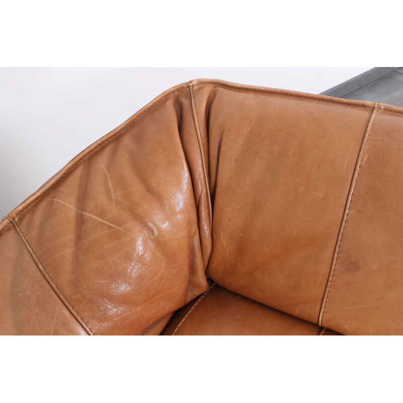 Canapé en cuir vintage Andes de Gerard van den Berg pour Montis