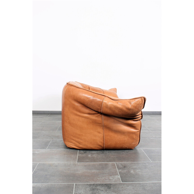 Vintage leather sofa Andes by Gerard van den Berg for Montis