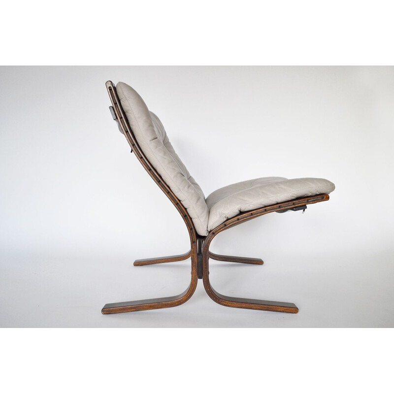 Vintage Beige Siesta Chair by Ingmar Relling for Westnofa, 1968