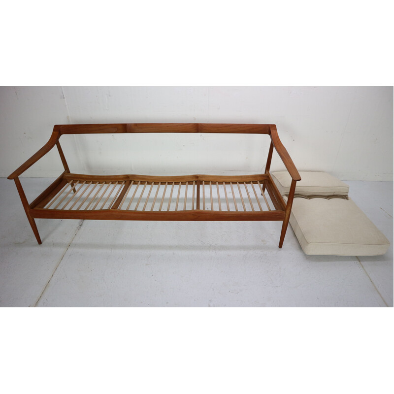 Vintage Teak 3-Seater Sofa by Knoll Antimott from Willhelm Knoll, 1960s