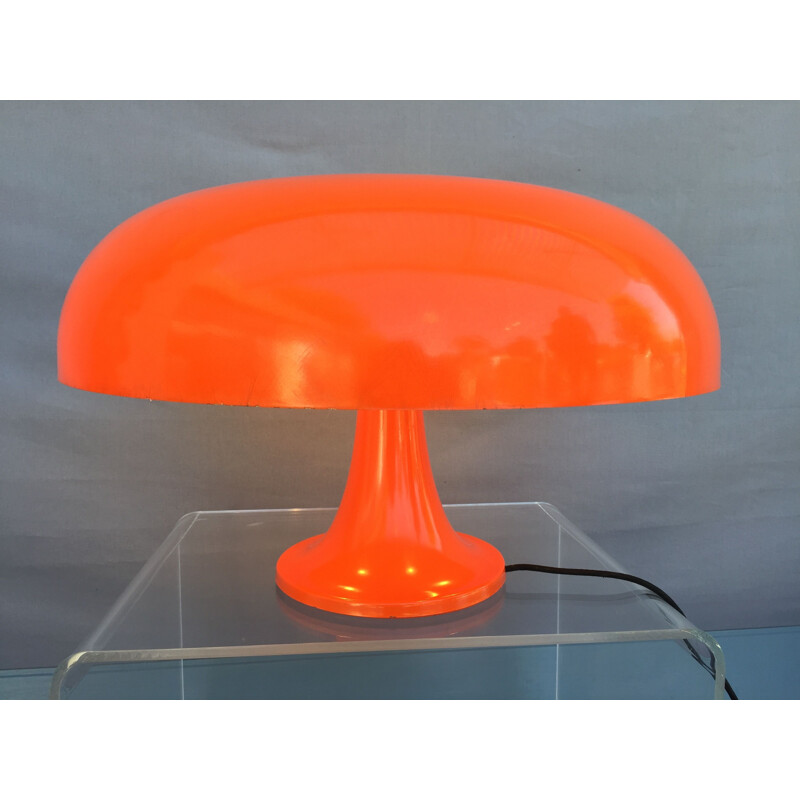 Vintage oranje lamp "Nesso" van Artemide