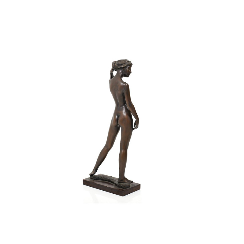Sculpture vintage en bronze par Erwin A. Scinzel