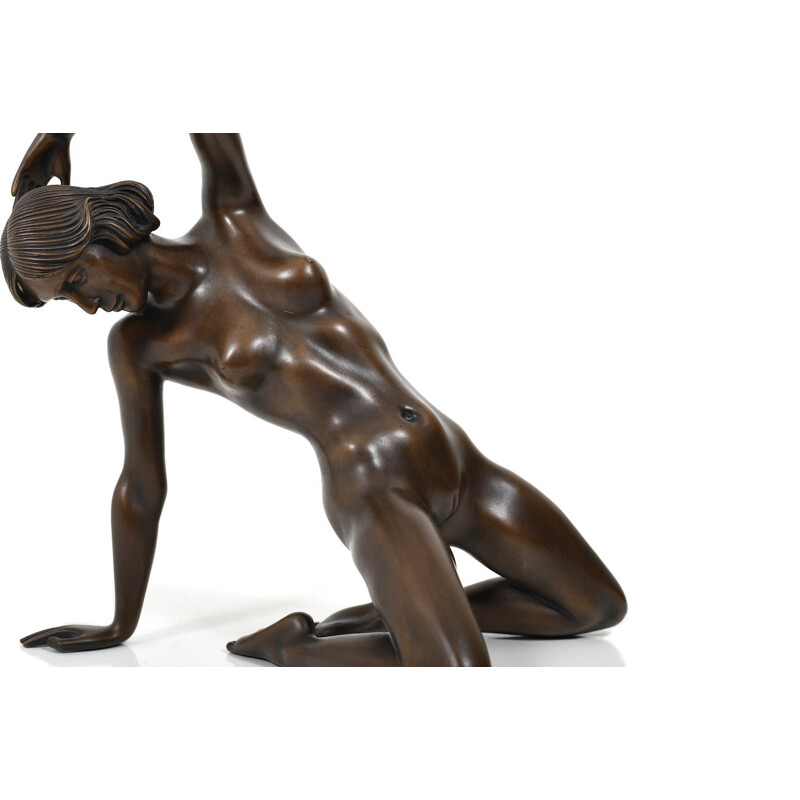 Sculpture vintage en bronze d'Arno Breker