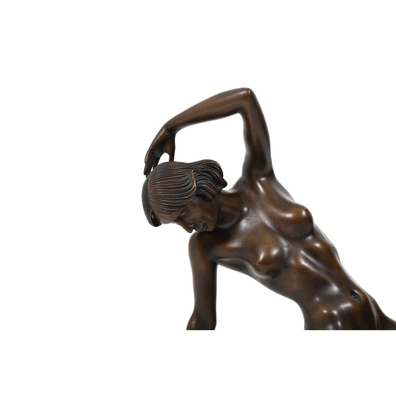 Sculpture vintage en bronze d'Arno Breker