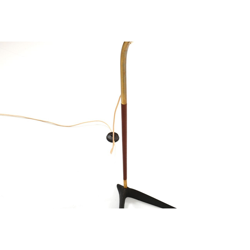 Vintage floor lamp by Sven Aage Holm Sørensen, 1950s