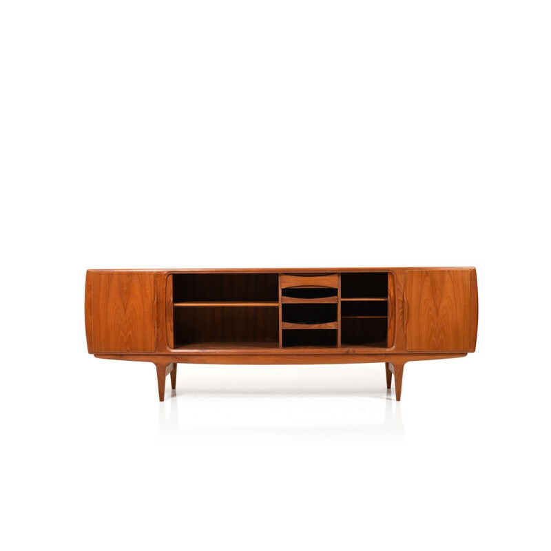 Vintage teak Sideboard Mod.19 by Johannes Andersen for Uldum Møbelfabrik, 1950s