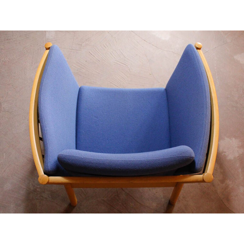 Fauteuil vintage J146 par Erik Ole Jørgensen FDB Møbler, 1978