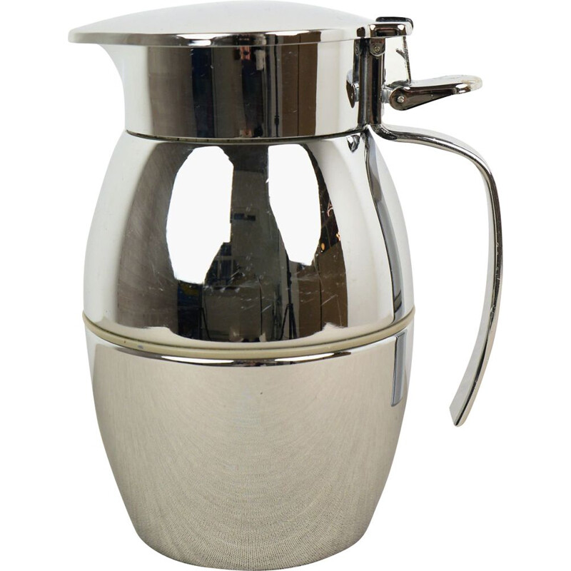 Vintage Silver Plated "Thermolord" Jug by Wolfgang von Wersin for Erhard & Söhne, Germany, 1950s