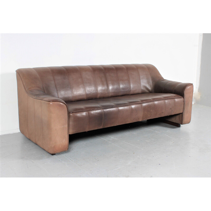 Vintage DS44 neckleather sofa by De Sede