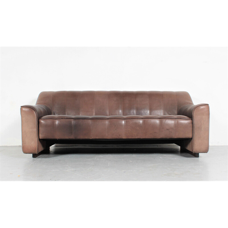 Vintage DS44 neckleather sofa by De Sede