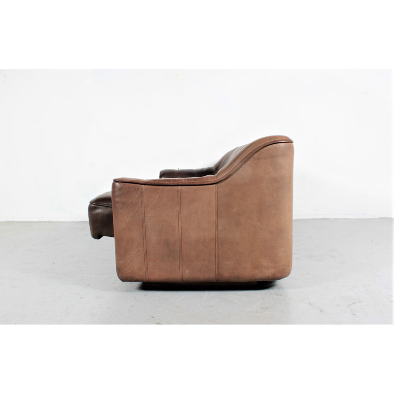 Vintage DS44 neckleather sofa by De Sede