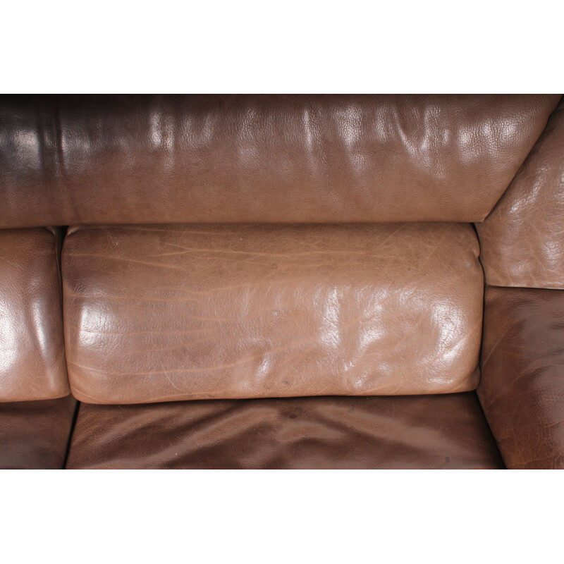 Sofá vintage de cuero DS43 de De Sede