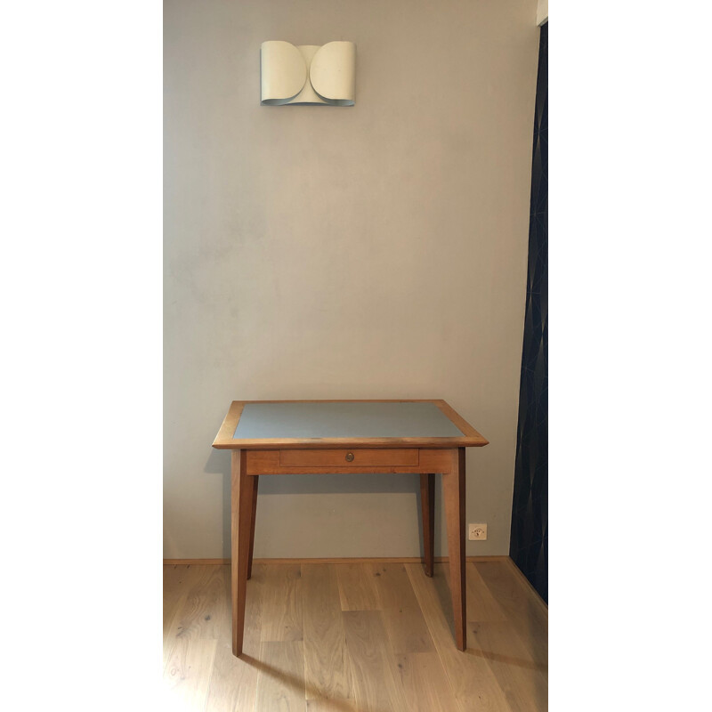 Vintage oak desk, 1950s