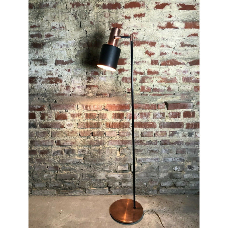 Vintage floor lamp by Johannes Hammerborg for Fog & Mørup, 1960s