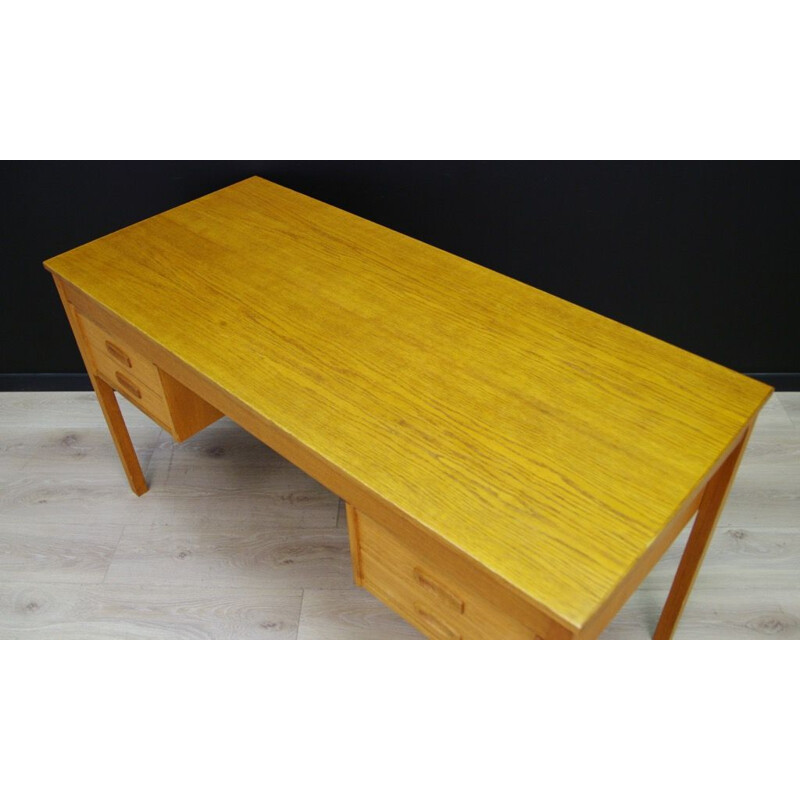 Vintage writing desk in ash - 1960