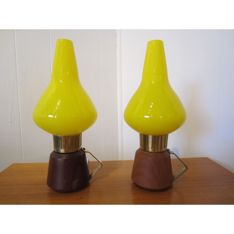 Pair of Asea Scandinavian lamps