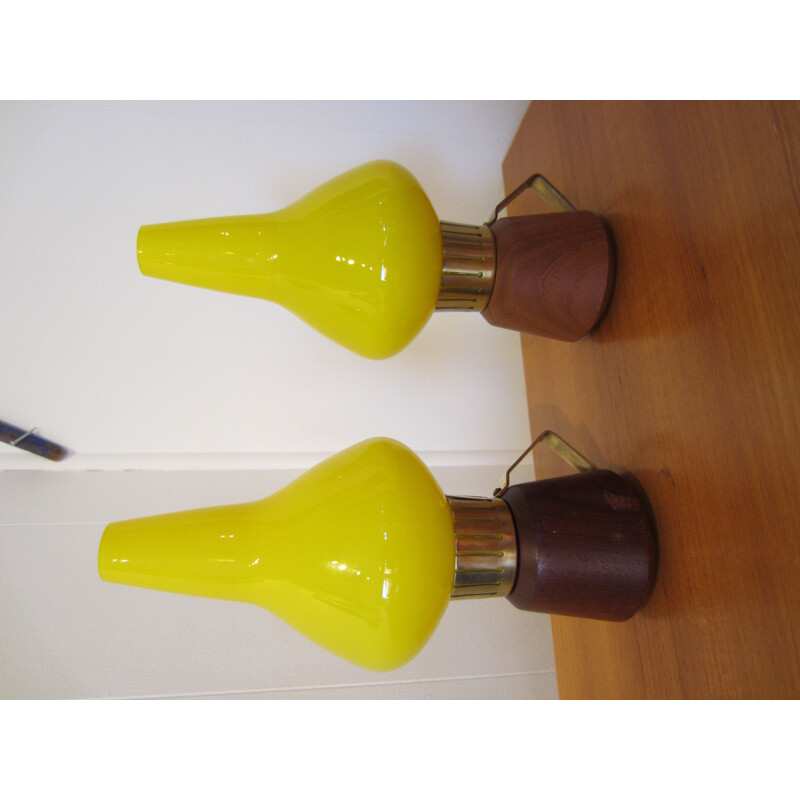 Pair of Asea Scandinavian lamps