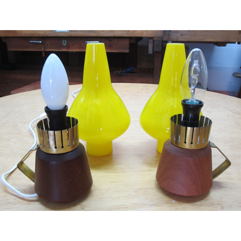 Pair of Asea Scandinavian lamps