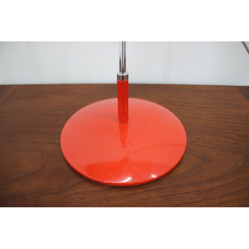 Lampe de table rouge Napako, 1960