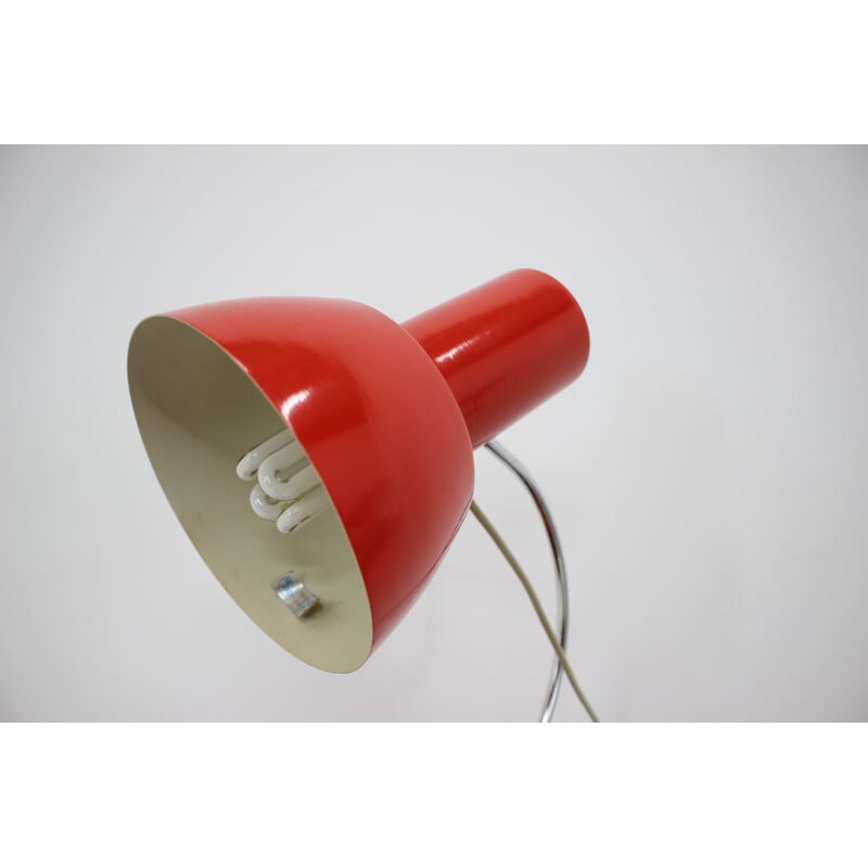 Lampe de table rouge Napako, 1960