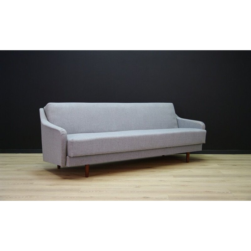 Vintage Danish 3-seater sofa in wood 1960