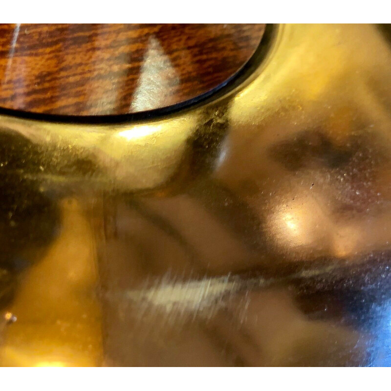 Lampada da tavolo in ottone vintage Beethoven