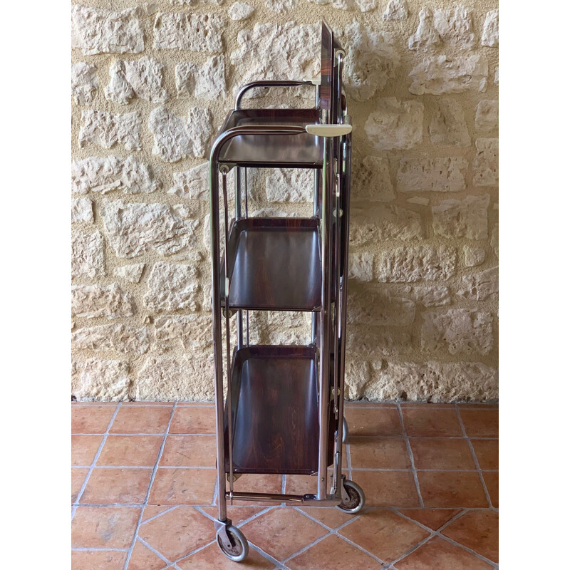 Vintage 3 tier bar cart from France 1970