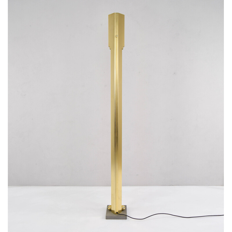 Vintage brass floor lamp by Kazuhide Takahama for Sirrah