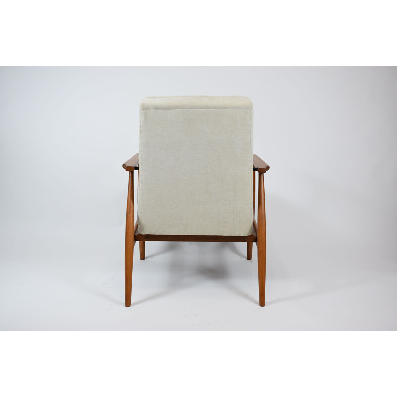 Vintage fauteuil type 300-190 van H. Lis voor Bystrzyckie Meubelfabrieken, 1970