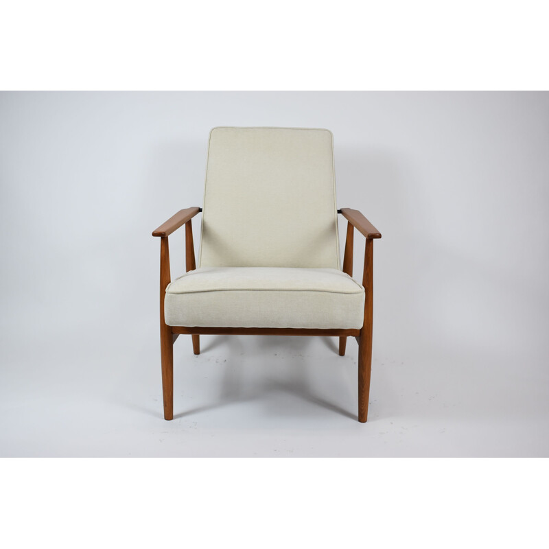 Fauteuil vintage type 300-190 de H. Lis pour Bystrzyckie Furniture Factories, 1970