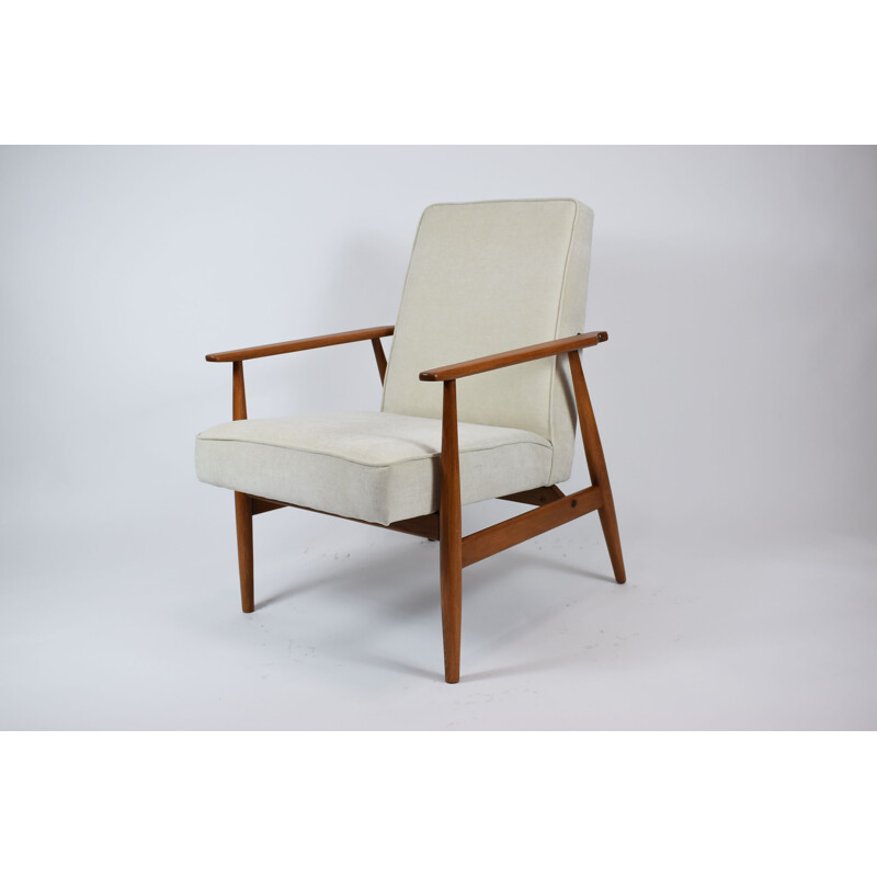 Vintage fauteuil type 300-190 van H. Lis voor Bystrzyckie Meubelfabrieken, 1970