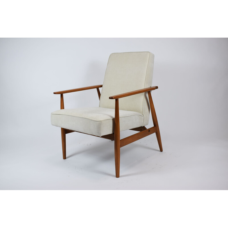 Poltrona vintage tipo 300-190 di H. Lis per Bystrzyckie Furniture Factories, 1970