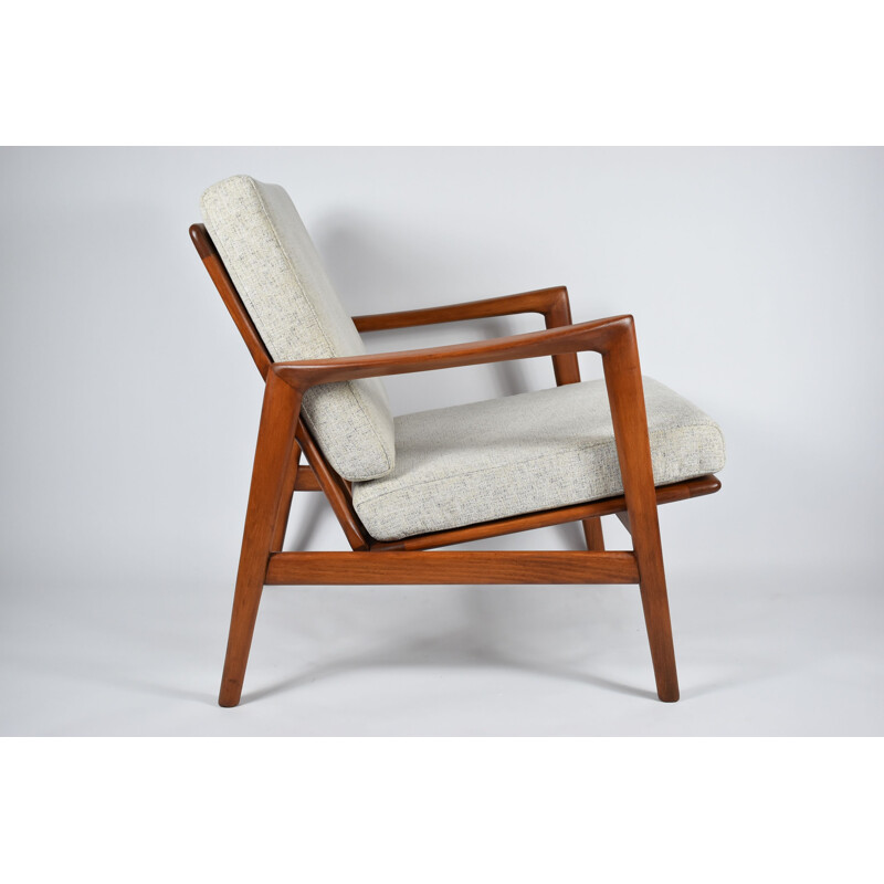 Vintage Scandinavian Stefan armchair type 300-139 by Swarzędzka Furniture Factory, 1960s