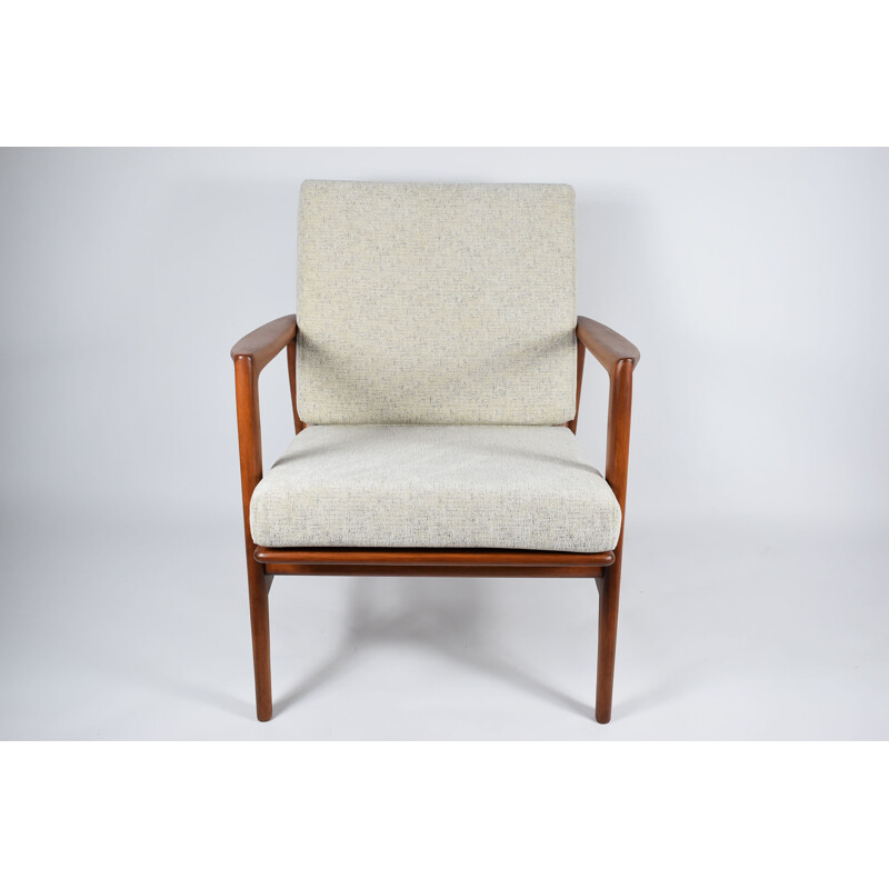 Vintage Scandinavian Stefan armchair type 300-139 by Swarzędzka Furniture Factory, 1960s