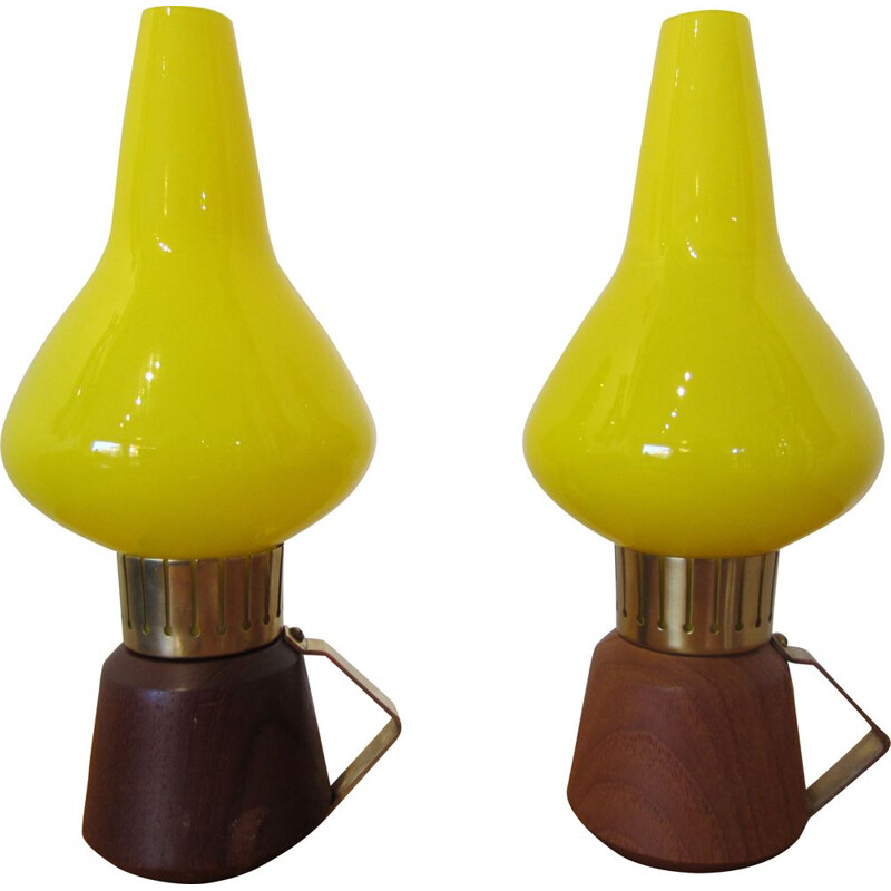 Pair of Asea Scandinavian lamps