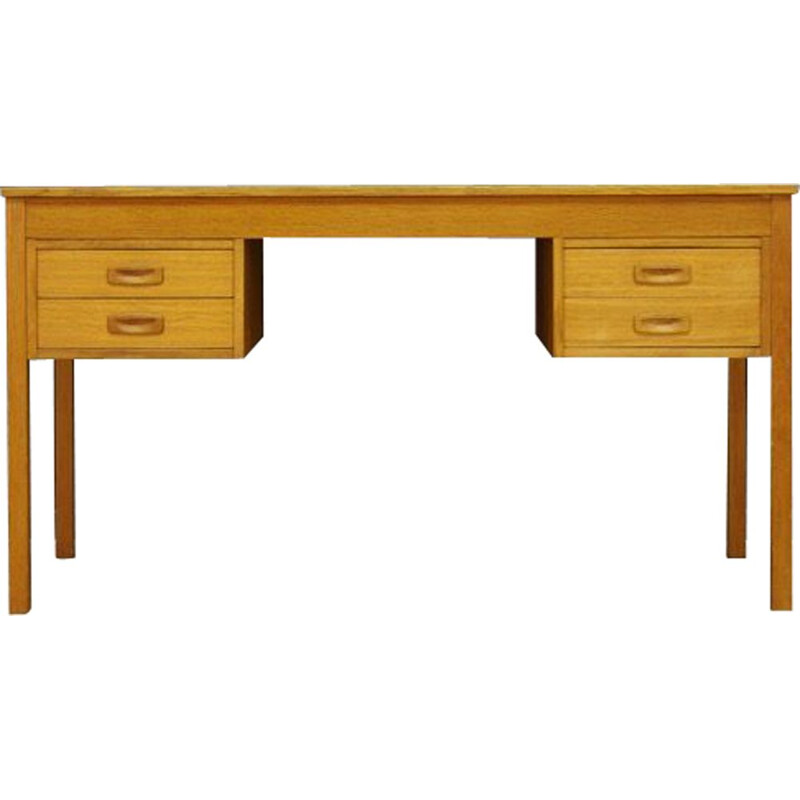 Vintage writing desk in ash - 1960