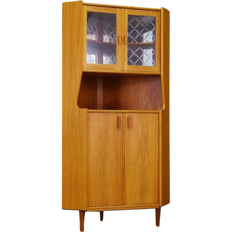 Vintage scandinavian highboard in teak - 1960