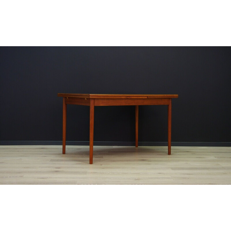 Vintage Scandinavian dining table, 1960-70s