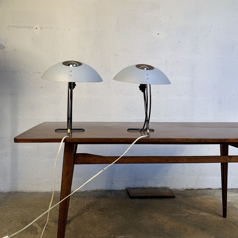 Pair of vintage NB 100 lamps by Louis Kalff for Philips