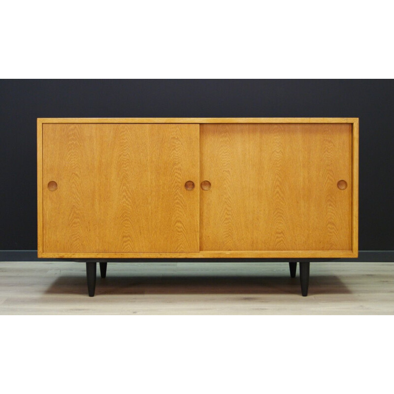 Vintage sideboard in ash by B. Mogensen, 1960-70s