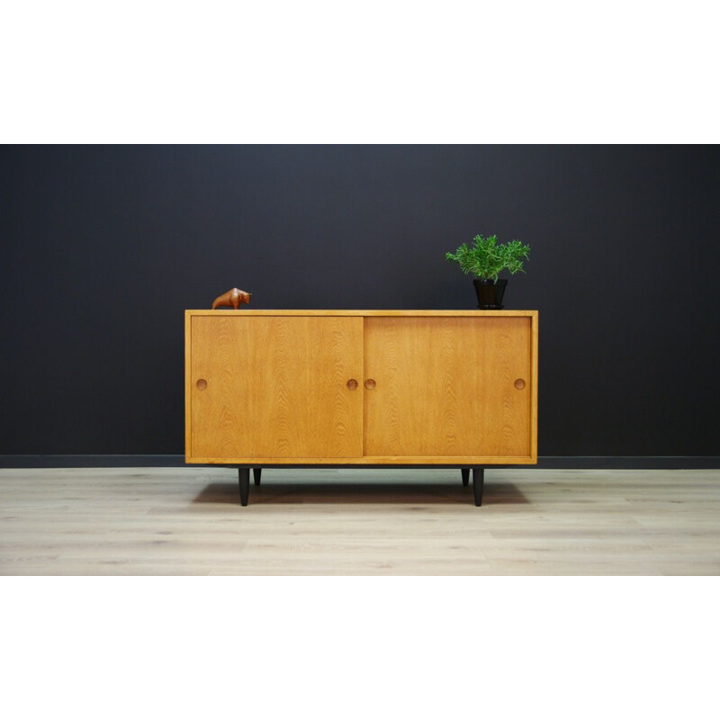 Vintage sideboard in ash by B. Mogensen, 1960-70s