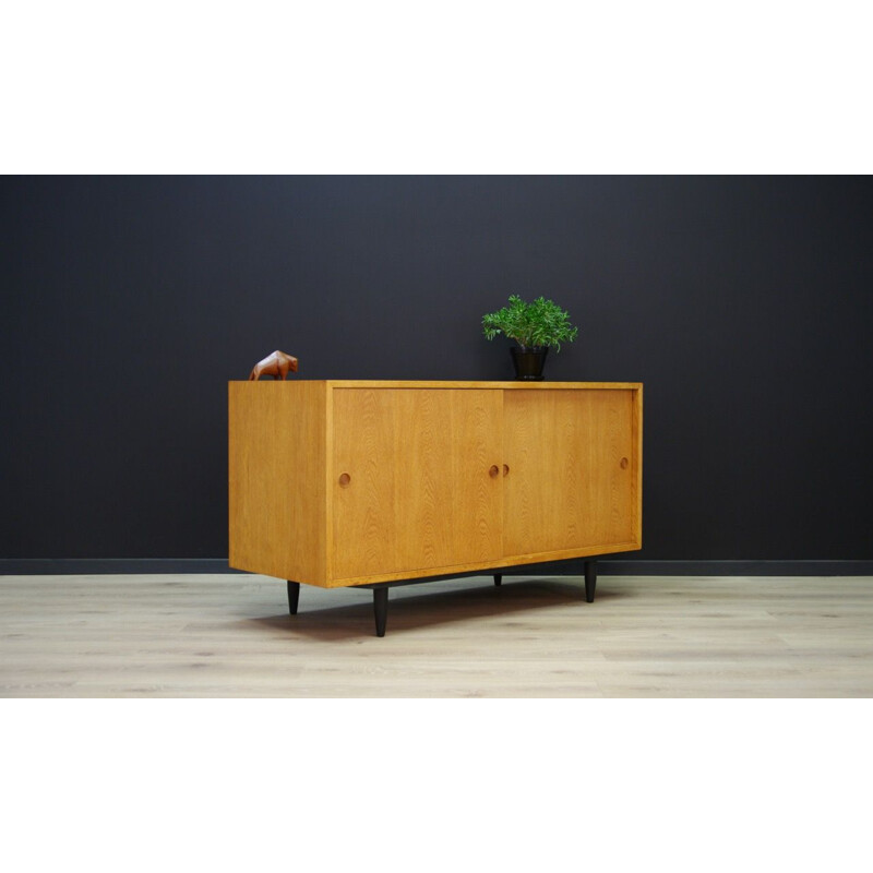 Vintage sideboard in ash by B. Mogensen, 1960-70s