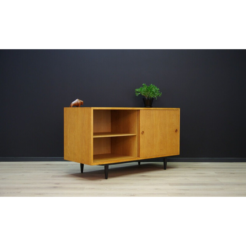 Vintage sideboard in ash by B. Mogensen, 1960-70s