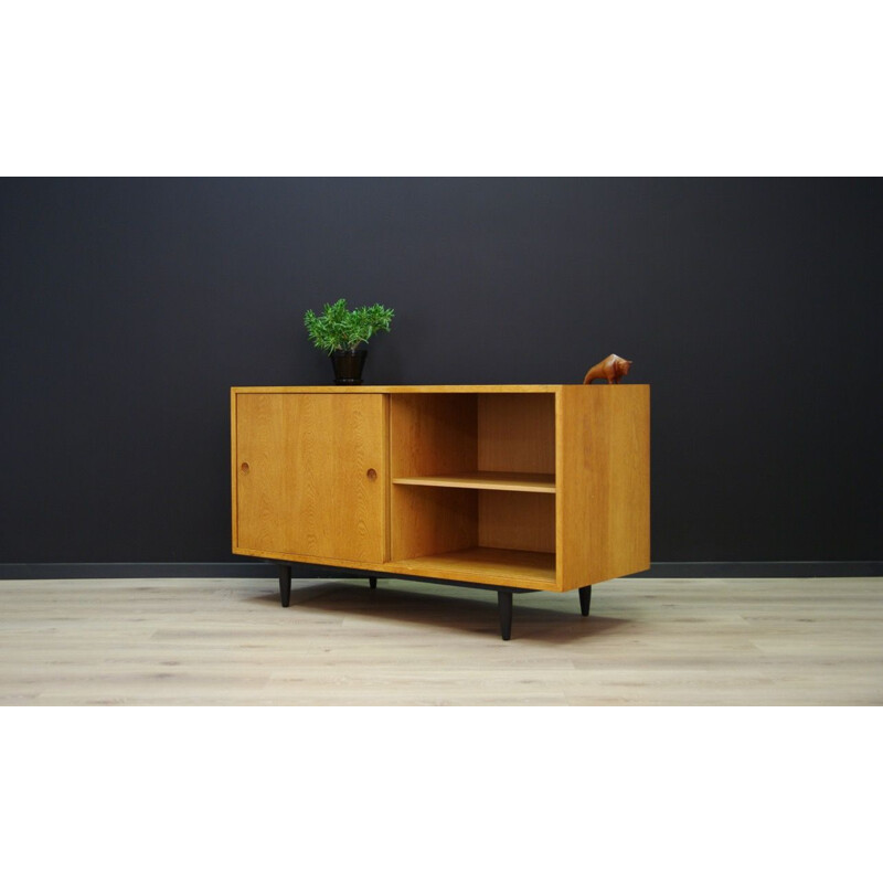 Vintage sideboard in ash by B. Mogensen, 1960-70s