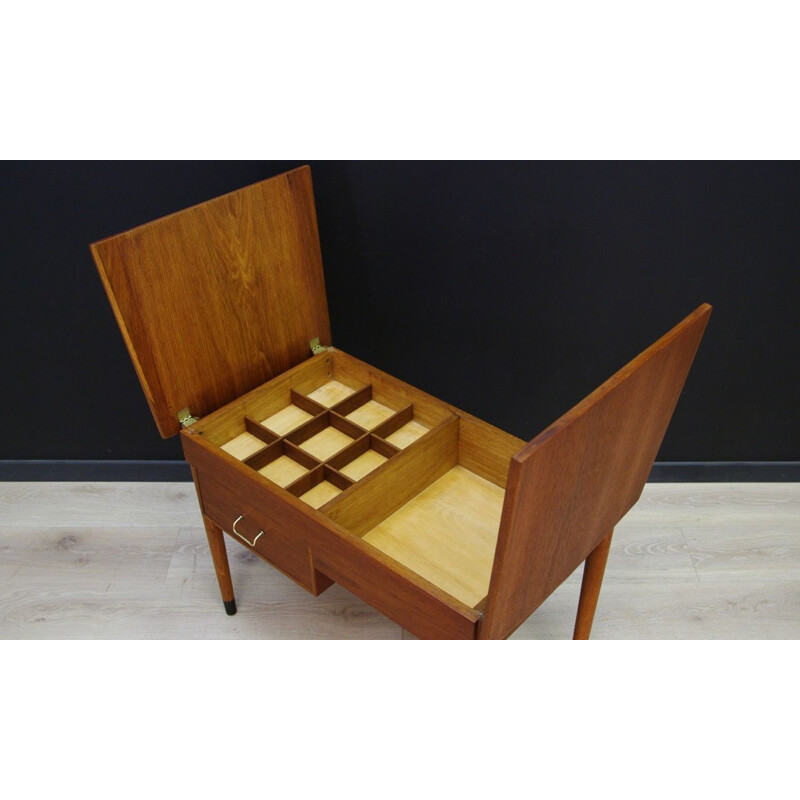 Vintage teak side table, 1960-70s