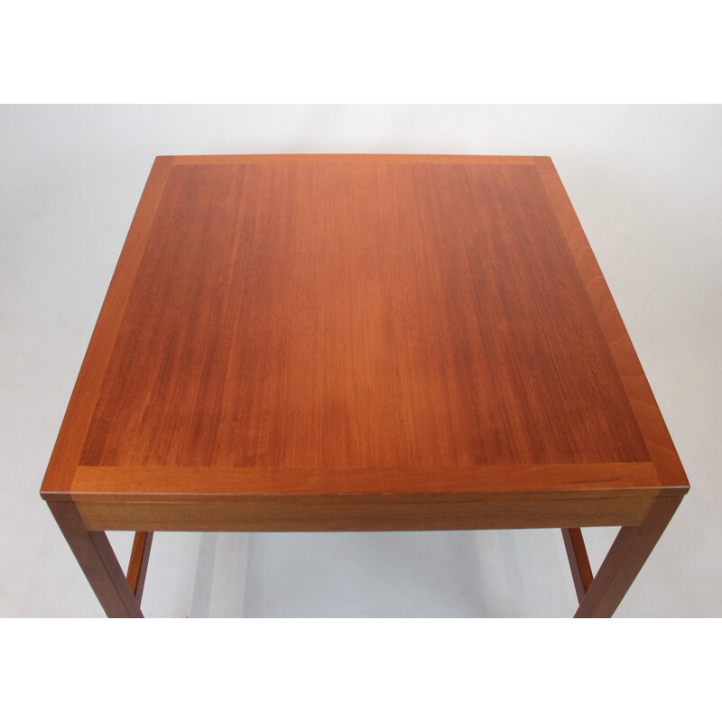 Teak vintage coffee table, model 5363, by Børge Mogensen Fredericia Furniture,  1960s.