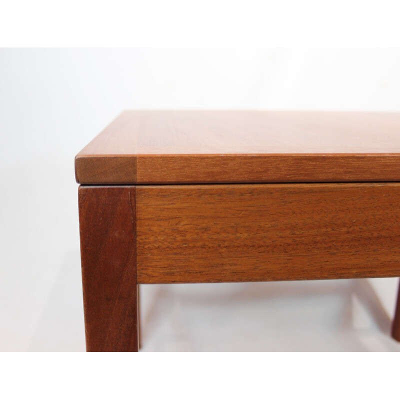 Teak vintage coffee table, model 5363, by Børge Mogensen Fredericia Furniture,  1960s.