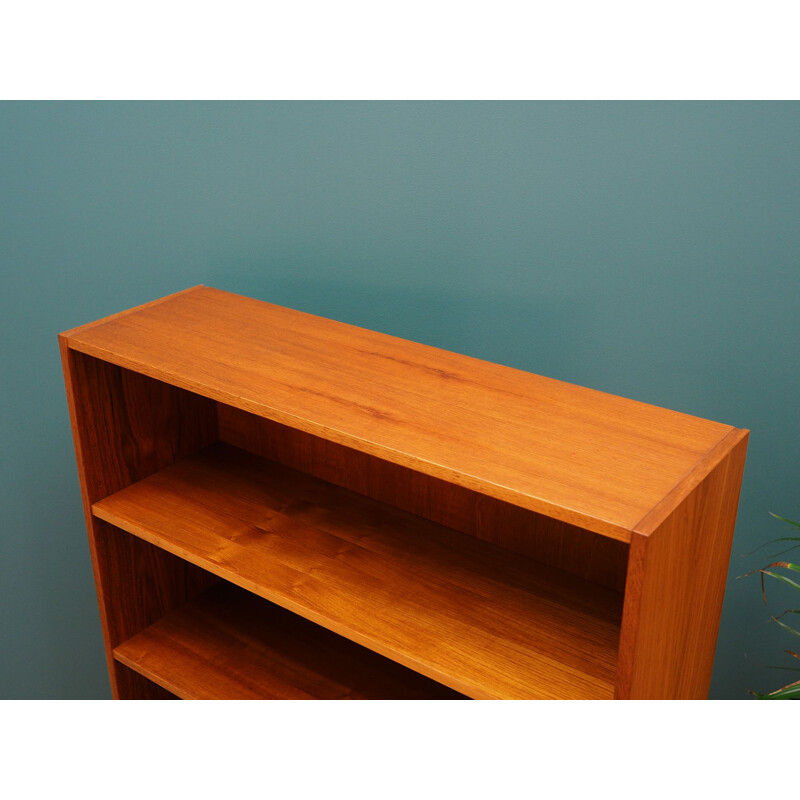 Teak danish vintage bookcase, 1970