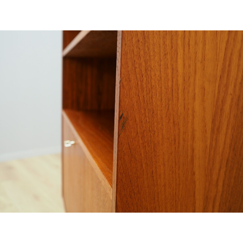 Teak danish vintage bookcase, 1970